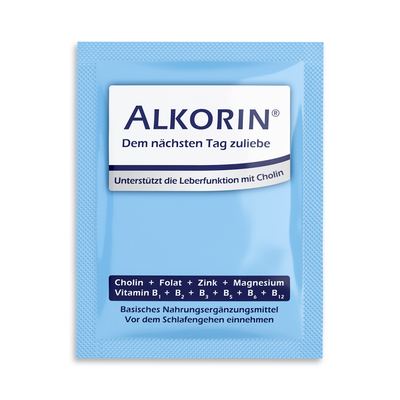 ALKORIN® for the sake of the next day. 30 x 3 Sachets
