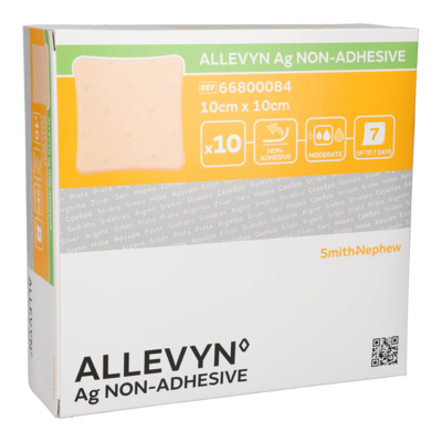 ALLEVYN® Ag Non-Adhesive 10 cm x 10 cm