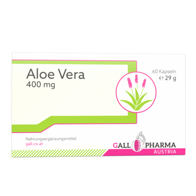 Aloe Vera 400 mg Capsules 