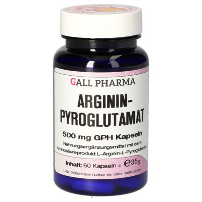Arginine Pyroglutamate 500 mg GPH Capsules