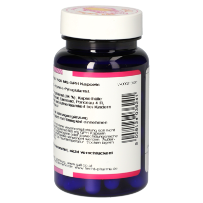 Arginine Pyroglutamate 500 mg GPH Capsules