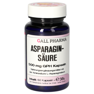 Aspartic Acid 500 mg GPH Capsules
