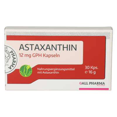 Astaxanthin 12 mg GPH Capsules
