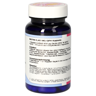 Biotin 0,45 mg GPH Capsules