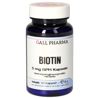 Biotin 5 mg GPH Kapseln