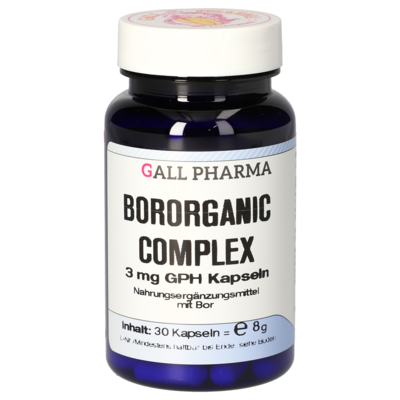 Bororganic Complex 3 mg GPH Kapseln