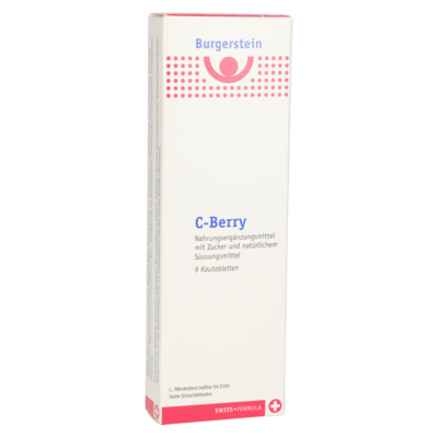 Burgerstein C-berry chewing tablets