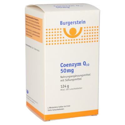 Burgerstein Coenzyme Q10 50 mg lozenges
