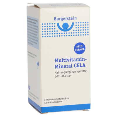 Burgerstein Mulitivitamin-Mineral CELA Tabletten