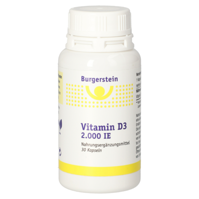 Burgerstein Vitamin D3 2.000 IE capsules