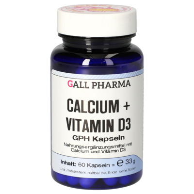 Calcium + Vitamin D3 GPH Capsules