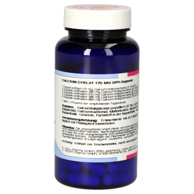Calcium Chelate 170 mg GPH Capsules