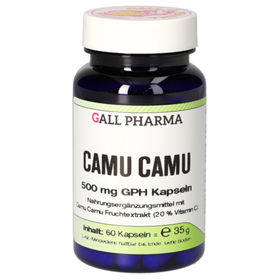 Camu Camu 500 mg GPH Capsules