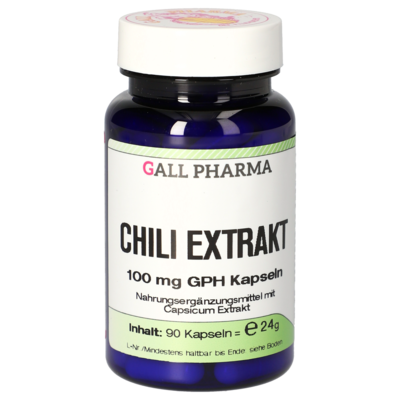 Chiliextrakt 100 mg GPH Kapseln