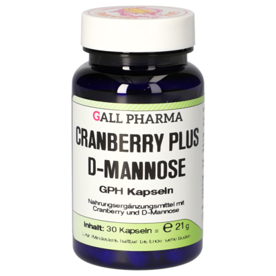 Cranberry plus D-Mannose GPH Capsules