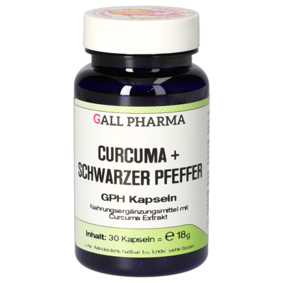 Curcuma + Schwarzer Pfeffer GPH Kapseln