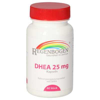 DHEA 25 mg Rainbow Pharmacy Capsules
