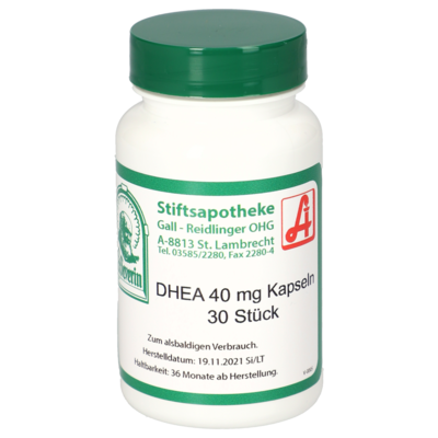 DHEA 40 mg Capsules