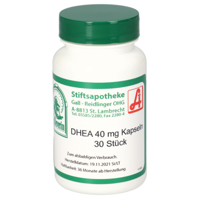 DHEA 40 mg Stiftsapotheke Kapseln