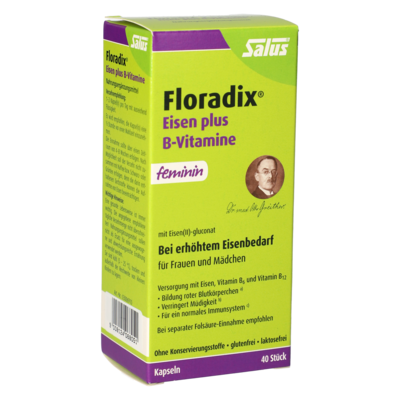 Floradix® Eisen plus B-Vitamine feminin Kapseln