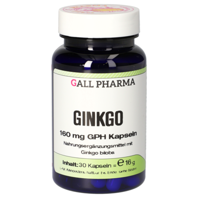 Ginkgo 160 mg GPH Capsules