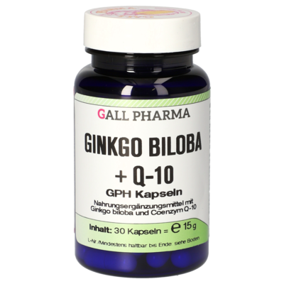 Ginkgo Biloba + Q-10 GPH Kapseln