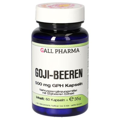 Goji Beeren 500 mg GPH Kapseln