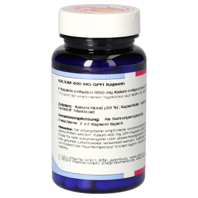 Kalium 400 mg GPH Kapseln