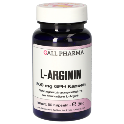 L-Arginine 500 mg GPH Capsules