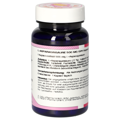 L-Asparaginsäure 500 mg GPH Kapseln
