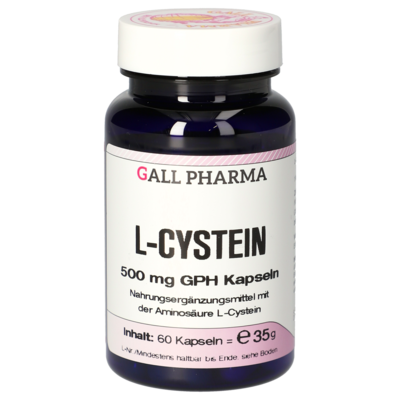 L-Cysteine 500 mg GPH Capsules