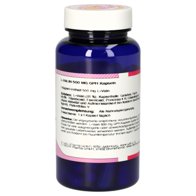 L-Valine 500 mg GPH Capsules