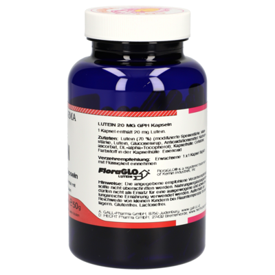 Lutein 20 mg GPH Capsules