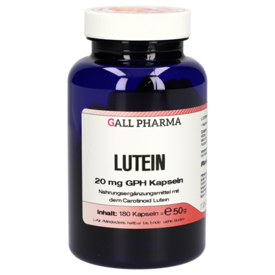 Lutein 20 mg GPH Capsules