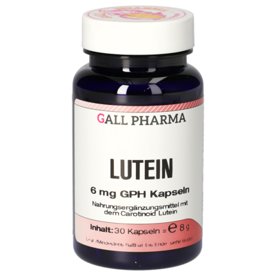 Lutein 6 mg GPH Capsules