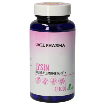 Lysine HCl 500 mg Vegan GPH Capsules