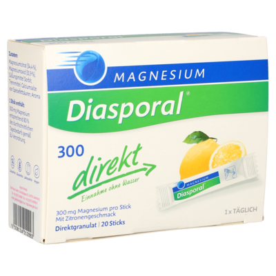 MAGNESIUM Diasporal® 300 direkt Sticks Zitrone