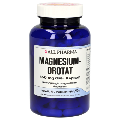 Magnesium Orotate 550 mg GPH Capsules