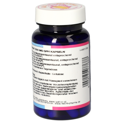 Magnesium taurate 550 mg GPH Capsules