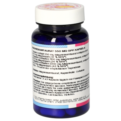 Magnesiumtaurat 550 mg GPH Kapseln