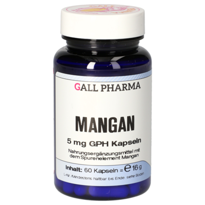 Manganese 5 mg GPH Capsules