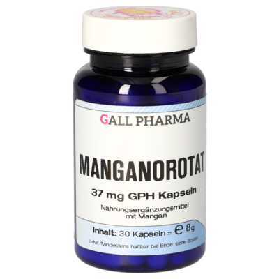 Manganese Orotate 37 mg GPH Capsules