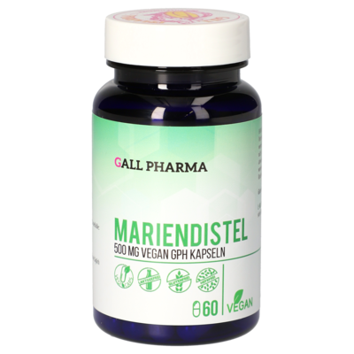 Mariendistel 500 mg Vegan GPH Kapseln