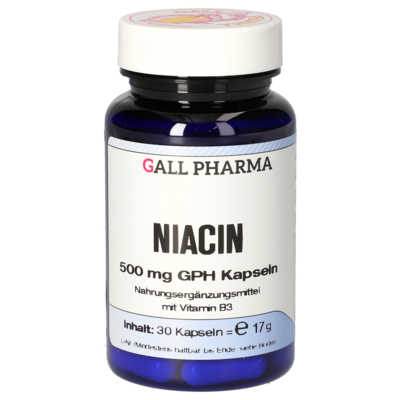 Niacin 500 mg GPH Capsules