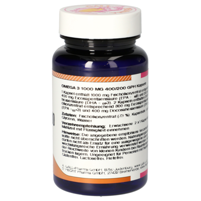 Omega 3 1000 mg 400 / 200 GPH Kapseln
