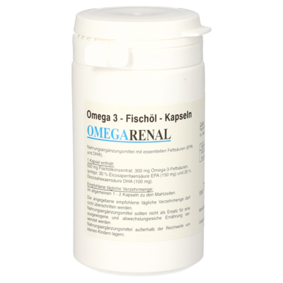 OMEGARENAL Omega 3 Fish Oil capsules
