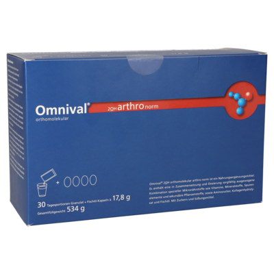 Omival® orthomolecular 2OH arthro norm granules + capsules