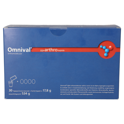 Omival® orthomolekular 2OH arthro norm Granulat + Kapseln