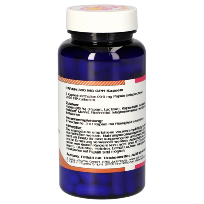 Papain 300 mg GPH Capsules