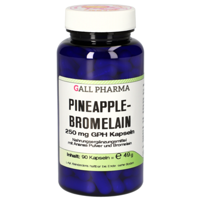 Pineapple-Bromelain 250 mg GPH Capsules